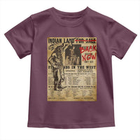 Native American Toddler T Shirt Indian Land For Back Now