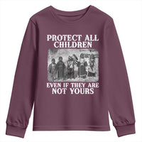 Native American Every Child Youth Sweatshirt Protect All Children Even If They Are Not Yours - Wonder Print Shop