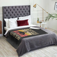 Funny Native American Throw Blanket Never Underestimate An Old Man Native American - Wonder Print Shop