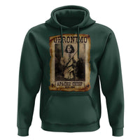Geronimo Hoodie Vintage Apache Warrior Native American - Wonder Print Shop