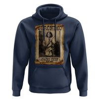 Geronimo Hoodie Vintage Apache Warrior Native American - Wonder Print Shop