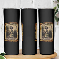 Geronimo Skinny Tumbler Vintage Apache Warrior Native American - Wonder Print Shop