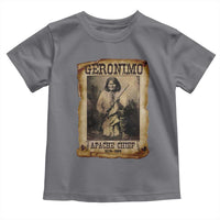 Geronimo Toddler T Shirt Vintage Apache Warrior Native American - Wonder Print Shop