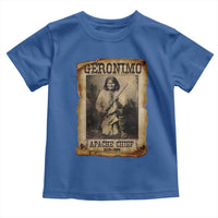 Geronimo Toddler T Shirt Vintage Apache Warrior Native American - Wonder Print Shop