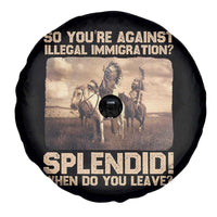 Vintage Native American Spare Tire Cover Funny Indian Indigenous Peoples Day - Wonder Print Shop
