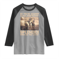Vintage Native American Raglan Shirt Funny Indian Indigenous Peoples Day - Wonder Print Shop