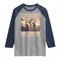 Vintage Native American Raglan Shirt Funny Indian Indigenous Peoples Day - Wonder Print Shop