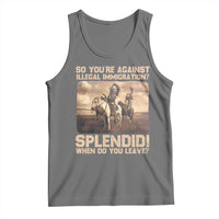 Vintage Native American Tank Top Funny Indian Indigenous Peoples Day - Wonder Print Shop