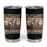 Vintage Native American Tumbler Cup Funny Indian Indigenous Peoples Day - Wonder Print Shop