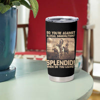 Vintage Native American Tumbler Cup Funny Indian Indigenous Peoples Day - Wonder Print Shop