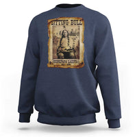 Sitting Bull Sweatshirt Native American Indian Chief Hunkpapa Lakota Sioux - Wonder Print Shop