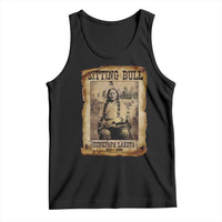 Sitting Bull Tank Top Native American Indian Chief Hunkpapa Lakota Sioux - Wonder Print Shop