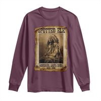 Spotted Elk Long Sleeve Shirt Lakota Sioux Miniconjou Chief Native American History - Wonder Print Shop