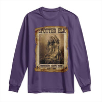 Spotted Elk Long Sleeve Shirt Lakota Sioux Miniconjou Chief Native American History - Wonder Print Shop