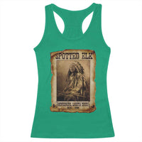 Spotted Elk Racerback Tank Top Lakota Sioux Miniconjou Chief Native American History - Wonder Print Shop