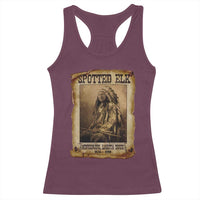 Spotted Elk Racerback Tank Top Lakota Sioux Miniconjou Chief Native American History - Wonder Print Shop