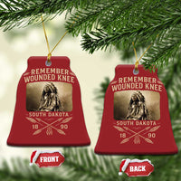 Remember Wounded Knee Christmas Ornament Spotted Elk Lakota Sioux Native American History - Wonder Print Shop