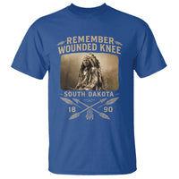 Remember Wounded Knee T Shirt Spotted Elk Lakota Sioux Native American History - Wonder Print Shop