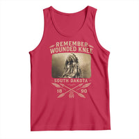Remember Wounded Knee Tank Top Spotted Elk Lakota Sioux Native American History - Wonder Print Shop