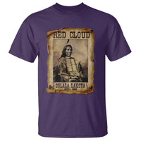 Red Cloud T Shirt Oglala Lakota Sioux Native American Chief Warrior History - Wonder Print Shop