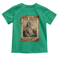 Red Cloud Toddler T Shirt Oglala Lakota Sioux Native American Chief Warrior History - Wonder Print Shop