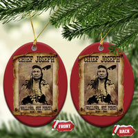 Chief Joseph Christmas Ornament Wallowa Nez Perce Native American Leader History - Wonder Print Shop
