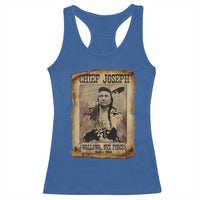Chief Joseph Racerback Tank Top Wallowa Nez Perce Native American Leader History - Wonder Print Shop