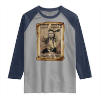 Chief Joseph Raglan Shirt Wallowa Nez Perce Native American Leader History - Wonder Print Shop