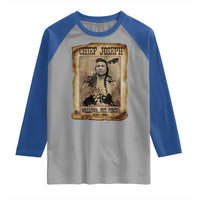 Chief Joseph Raglan Shirt Wallowa Nez Perce Native American Leader History - Wonder Print Shop