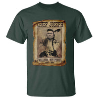 Chief Joseph T Shirt Wallowa Nez Perce Native American Leader History - Wonder Print Shop