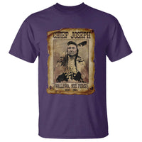 Chief Joseph T Shirt Wallowa Nez Perce Native American Leader History - Wonder Print Shop