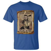 Chief Joseph T Shirt Wallowa Nez Perce Native American Leader History - Wonder Print Shop