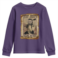 Chief Joseph Youth Sweatshirt Wallowa Nez Perce Native American Leader History - Wonder Print Shop