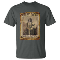 Crazy Horse T Shirt Legendary Oglala Sioux Lakota Leader Native American Indian - Wonder Print Shop