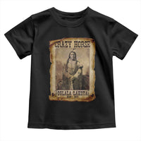 Crazy Horse Toddler T Shirt Legendary Oglala Sioux Lakota Leader Native American Indian - Wonder Print Shop