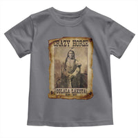 Crazy Horse Toddler T Shirt Legendary Oglala Sioux Lakota Leader Native American Indian - Wonder Print Shop