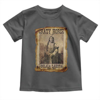 Crazy Horse Toddler T Shirt Legendary Oglala Sioux Lakota Leader Native American Indian - Wonder Print Shop