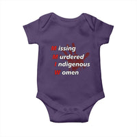 MMIW Baby Onesie Missing Murdered Indigenous Women Red Hand - Wonder Print Shop