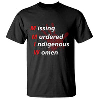 MMIW T Shirt Missing Murdered Indigenous Women Red Hand - Wonder Print Shop