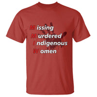 MMIW T Shirt Missing Murdered Indigenous Women Red Hand - Wonder Print Shop