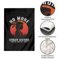 MMIW No More Stolen Sisters Garden Flag American Native Indigenous Woman - Wonder Print Shop