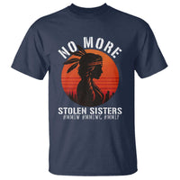 MMIW No More Stolen Sisters T Shirt American Native Indigenous Woman - Wonder Print Shop