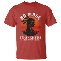 MMIW No More Stolen Sisters T Shirt American Native Indigenous Woman - Wonder Print Shop