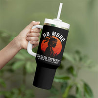 MMIW No More Stolen Sisters Tumbler With Handle American Native Indigenous Woman - Wonder Print Shop