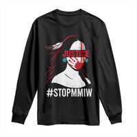 MMIW Awareness Long Sleeve Shirt Justice For Indigenous Woman Stop Stolen Sisters