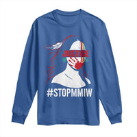 MMIW Awareness Long Sleeve Shirt Justice For Indigenous Woman Stop Stolen Sisters