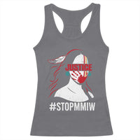 MMIW Awareness Racerback Tank Top Justice For Indigenous Woman Stop Stolen Sisters