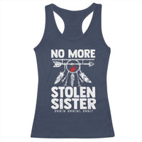 MMIW Racerback Tank Top No More Stolen Sisters Indigenous Woman - Wonder Print Shop