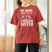 MMIW T Shirt For Women No More Stolen Sisters Indigenous Woman - Wonder Print Shop
