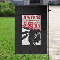 MMIW Awareness Garden Flag Justice Stop Murdering Our Indigenous Sisters